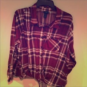 Rue 21 tie flannel